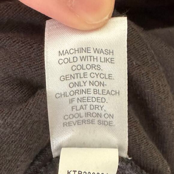 J.Jill Womens Velvet Top Size XL Black Pure Jill Comfy Casual Classic Boho Shirt - Picture 8 of 8